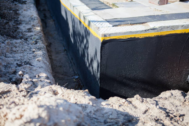 Professional Wet Basement Repair technician working in Grant, MI
